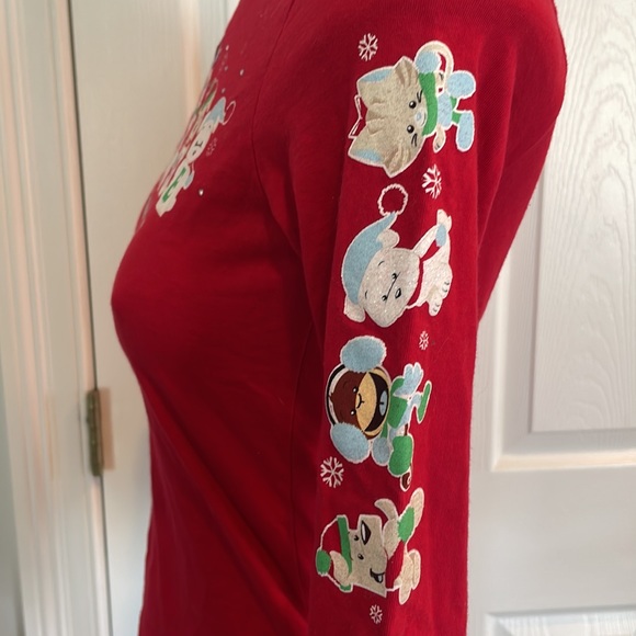 Limited too top Christmas size L 14 girls - Picture 6 of 12